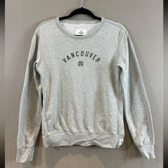 Reigning Champ Vancouver Gray Crewneck Sweatshirt - Picture 1 of 6